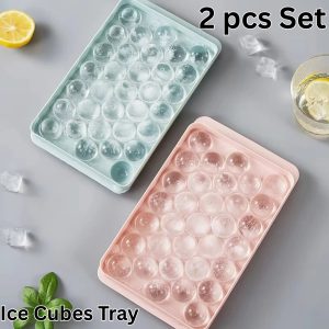 Round Ice Tray 2pcs Set (RIT093)